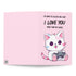 Cute Gamer Cat Valentine's Day Greeting Card